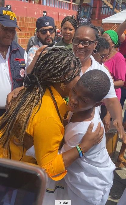 Visita de la vicepresidenta